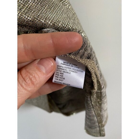 Brochu Walker Cowl Neck Sleeveless Nova Top + Rita Pull On Jogger Gold NWOT - Picture 9 of 13